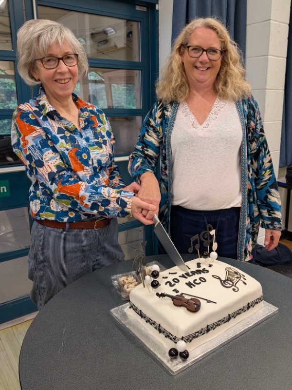 Celebration cake cutting